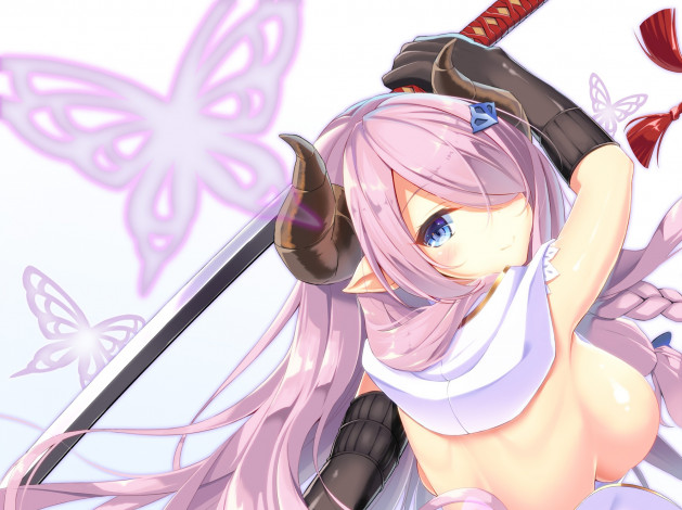 Обои картинки фото аниме, granblue fantasy, девушка