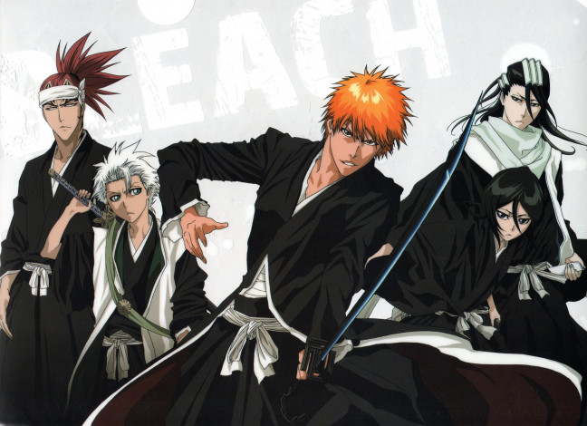 Обои картинки фото аниме, bleach
