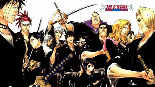 Обои картинки фото аниме, bleach
