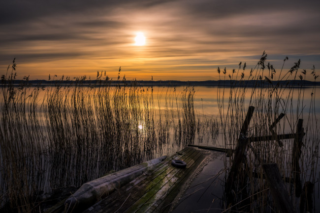 Обои картинки фото природа, восходы, закаты, рассвет