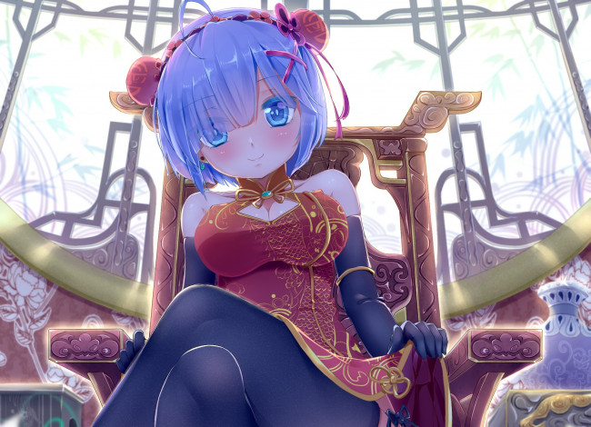 Обои картинки фото аниме, re,  zero kara hajimeru isekai seikatsu, девушка