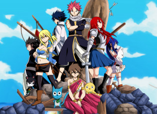 Картинка аниме fairy+tail fairy tail