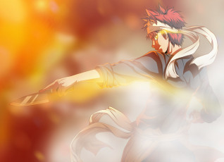 Картинка аниме shokugeki+no+soma кухня сомы