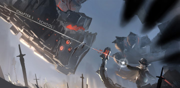 Картинка аниме pixiv+fantasia фантастика