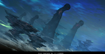 Картинка аниме pixiv+fantasia духи