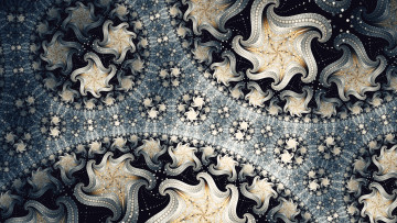 Картинка 3д+графика фракталы+ fractal цвета фон узор