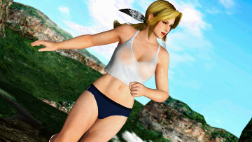 Картинка 3д+графика люди+ people девушка фон взгляд