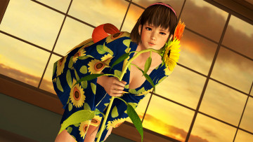 обоя 3д графика, люди , people, девушка, фон, взгляд