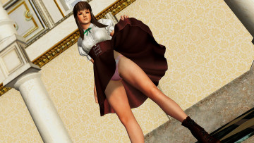 Картинка 3д+графика люди+ people взгляд девушка фон