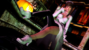 Картинка 3д+графика праздники+ holidays взгляд девушка фон