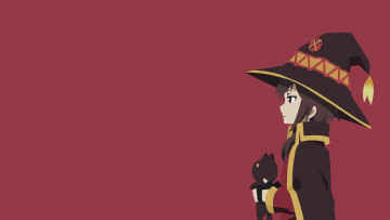 Картинка аниме kono+subarashii+sekai+ni+shukufuku+wo взгляд фон девушка