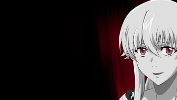 Картинка аниме mirai+nikki фон взгляд девушка