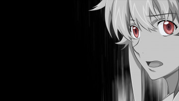 Картинка аниме mirai+nikki фон взгляд девушка