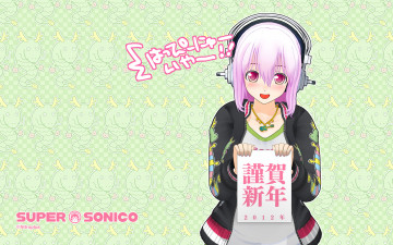 Картинка аниме super+sonico фон взгляд девушка