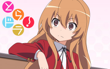 Картинка аниме toradora фон взгляд девушка