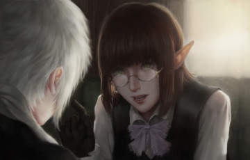 Картинка аниме danmachi эльф