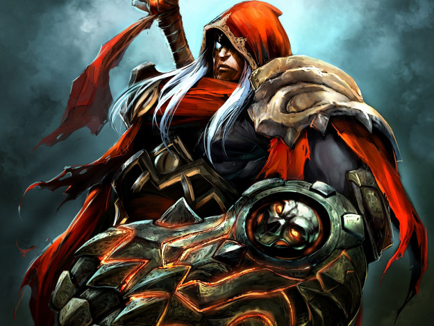 Обои картинки фото фэнтези, люди, капюшон, воитель