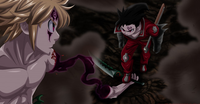 Обои картинки фото аниме, nanatsu no taizai, nanatsu, no, taizai