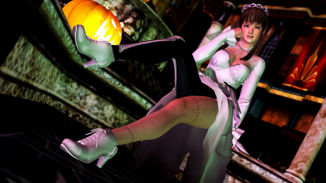 Обои картинки фото 3д графика, праздники , holidays, взгляд, девушка, фон