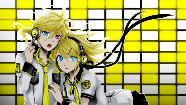 Обои картинки фото аниме, vocaloid, bishojo, asiatic, oriental, japanese, asian, anime, music