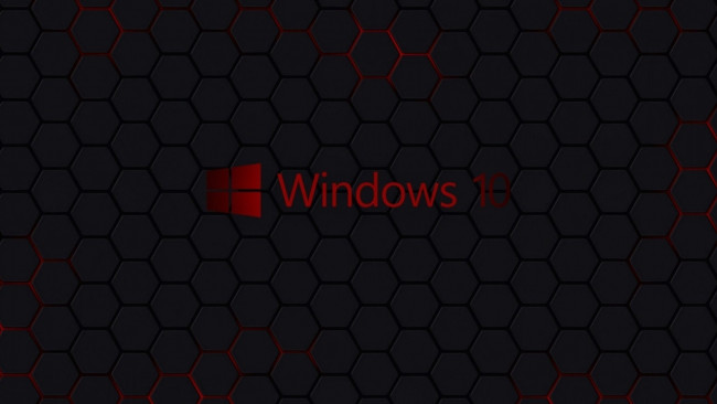 Обои картинки фото компьютеры, windows  10, логотип, фон