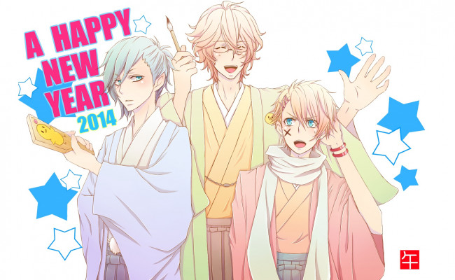 Обои картинки фото аниме, uta no prince-sama, парни