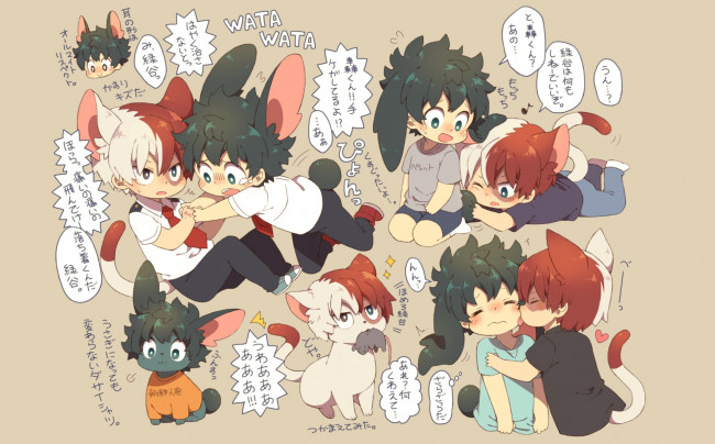 Обои картинки фото аниме, boku no hero academia, моя, геройская, академия