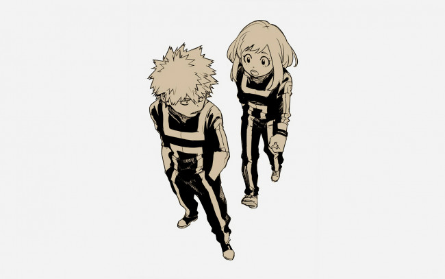 Обои картинки фото аниме, boku no hero academia, моя, геройская, академия