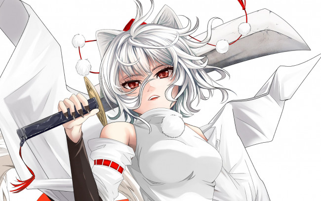 Обои картинки фото аниме, touhou, девушка