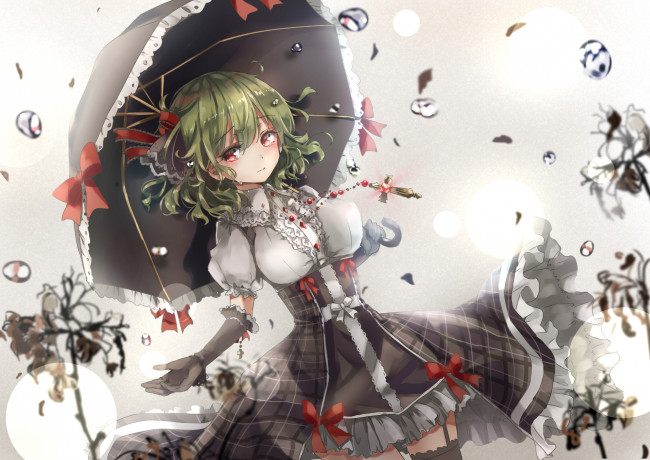 Обои картинки фото аниме, touhou, девушка