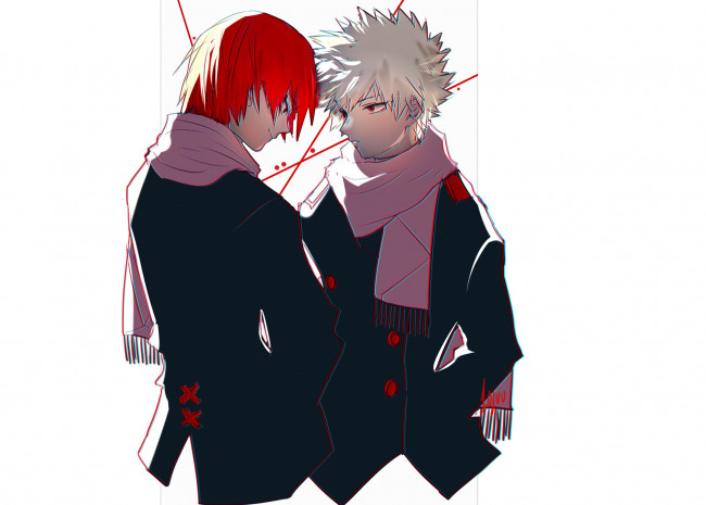 Обои картинки фото аниме, boku no hero academia, моя, геройская, академия