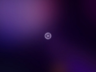 обоя компьютеры, ubuntu linux, фон, логотип