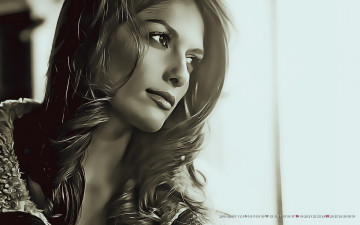 Картинка календари компьютерный+дизайн calendar женщина лицо 2019 профиль девушка