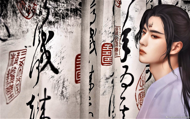 Обои картинки фото рисованное, кино,  мультфильмы, ван, ибо, лицо, ткань