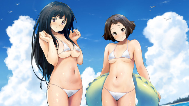 Обои картинки фото аниме, unknown,  другое , красотки