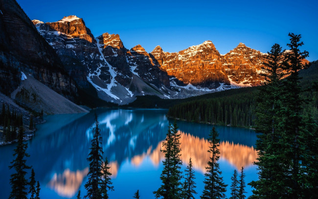 Обои картинки фото природа, реки, озера, горы, озеро, лес