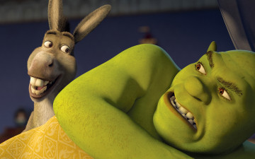 Картинка shrek the third мультфильмы