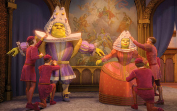 Картинка shrek the third мультфильмы