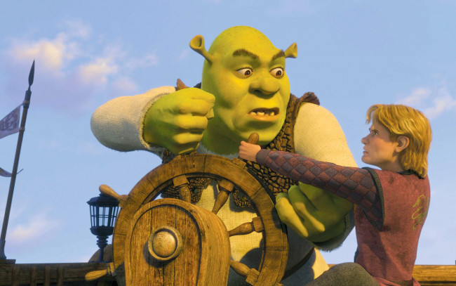 Обои картинки фото shrek, the, third, мультфильмы