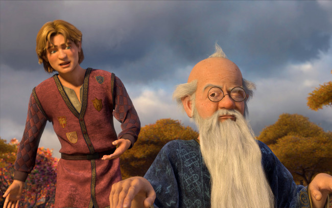 Обои картинки фото shrek, the, third, мультфильмы