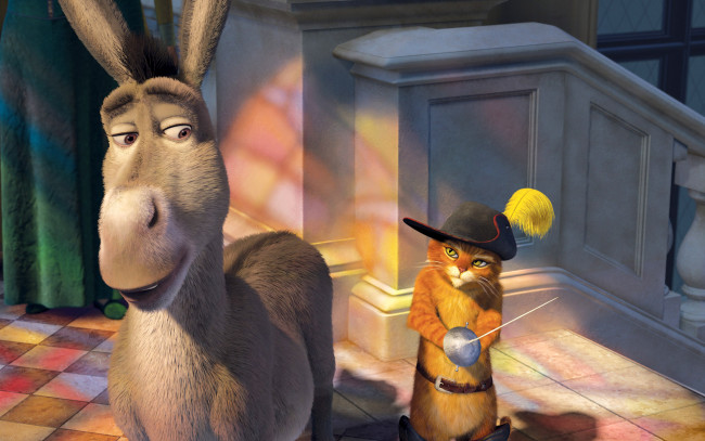 Обои картинки фото shrek, the, third, мультфильмы