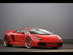 обоя 2007, imsa, lamborghini, gallardo, gtv, red, автомобили
