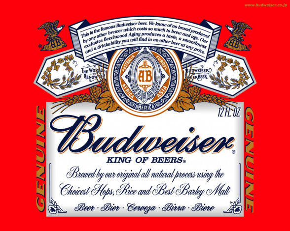 Обои картинки фото бренды, budweiser