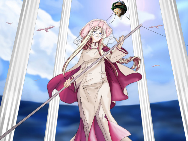 Обои картинки фото аниме, aria