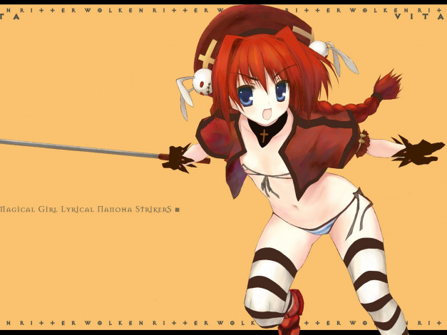 Обои картинки фото аниме, mahou, shoujo, lyrical, nanoha