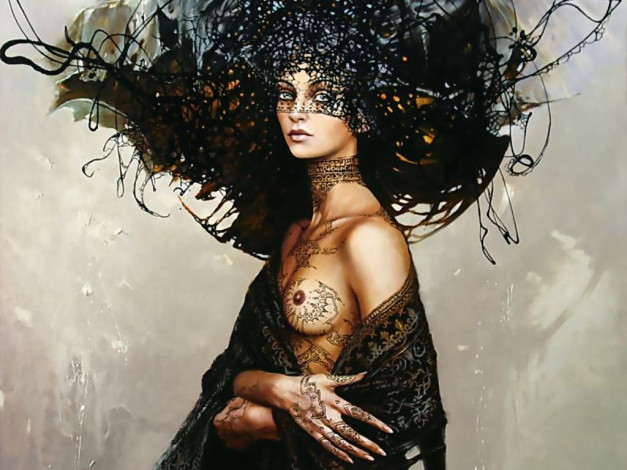 Обои картинки фото фэнтези, девушки