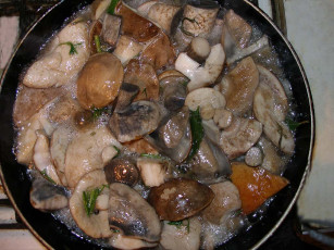 Картинка еда грибы грибные блюда