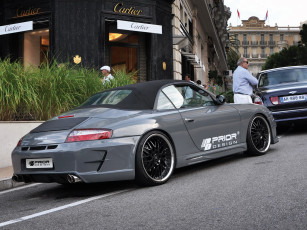 Картинка porsche 996 prior design автомобили выставки уличные фото