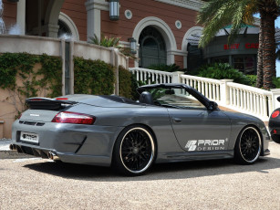 Картинка porsche 996 prior design автомобили выставки уличные фото