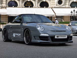 Картинка porsche 996 prior design автомобили выставки уличные фото